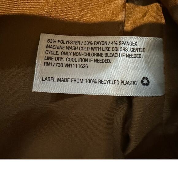 A New Day Women's Brown Houndstooth Oversized Blazer Large NWT Street Style - Picture 5 of 8